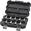 1/2" bitstopper-sæt, tx 9 dele Granit black edition