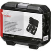1/4"+3/8"+1/2" adapter-sæt 6 dele Granit black edition