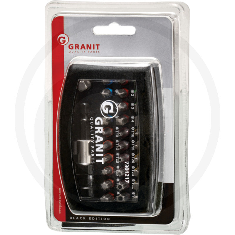 Bits-boks 
32 dele Granit black edition