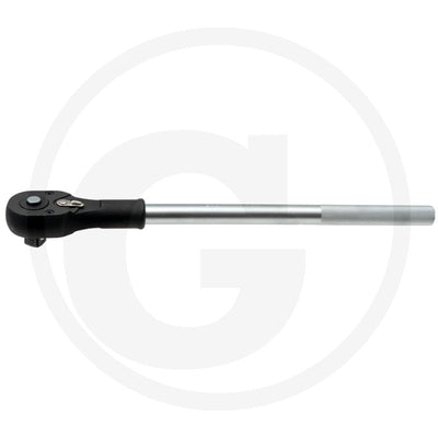 3/4" skralde med omskifter, 24 tænder Granit black edition