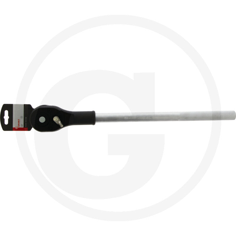 3/4" skralde med omskifter, 24 tænder Granit black edition