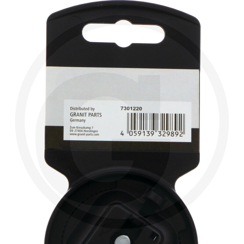 3/4" skralde med omskifter, 24 tænder Granit black edition