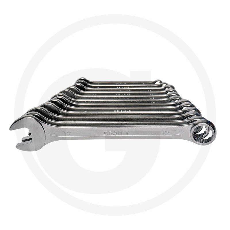 GRANIT BLACK EDITION R/G nøgle-sæt, 8-19 mm
12 dele12 dele