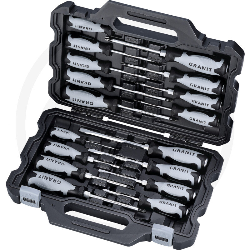 GRANIT BLACK EDITION Skruetrækker sæt
17 dele