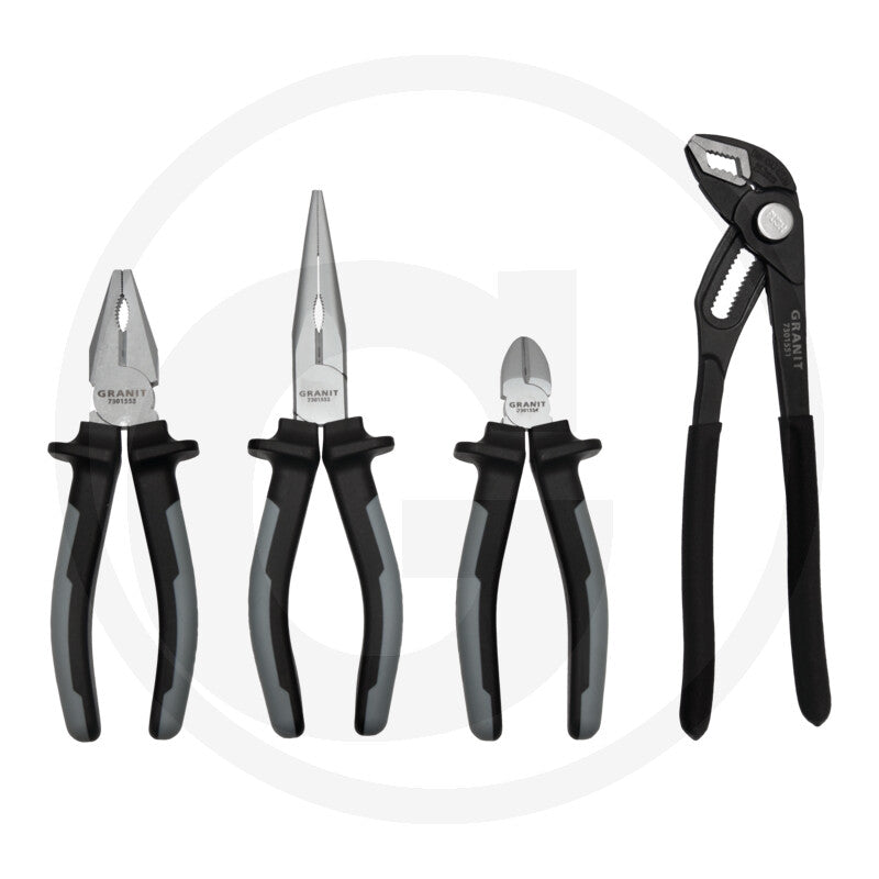 Tangsæt
4 dele Granit black edition