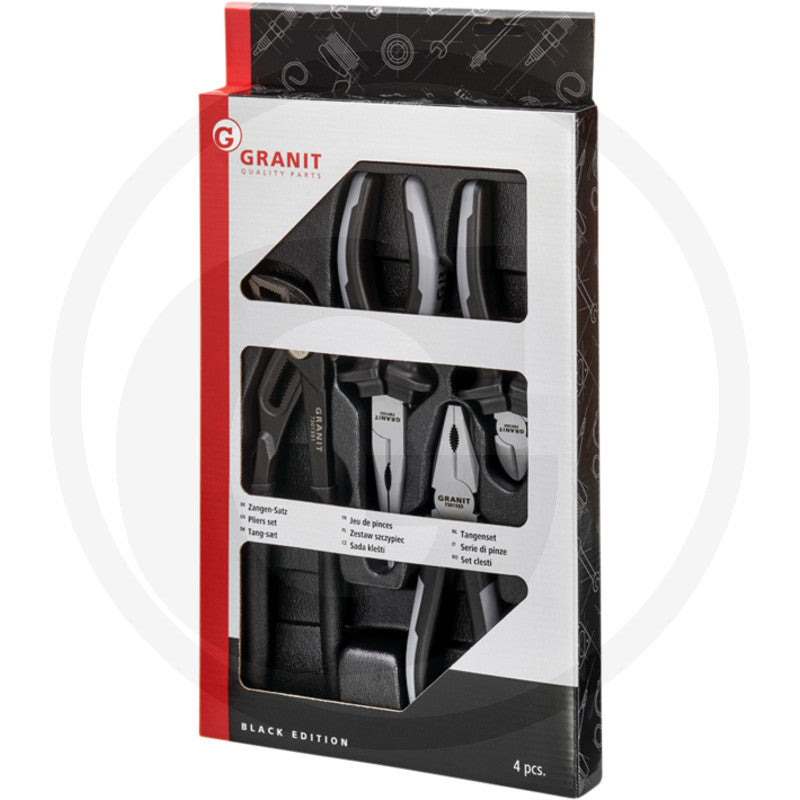 Tangsæt
4 dele Granit black edition