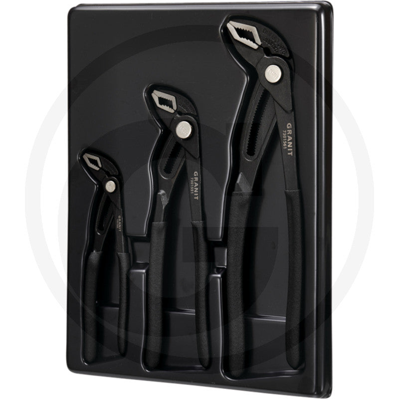 GRANIT BLACK EDITION Vandpumpetang-sæt
3 dele