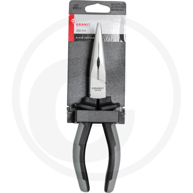 Fladrundtang
200 mm Granit black edition