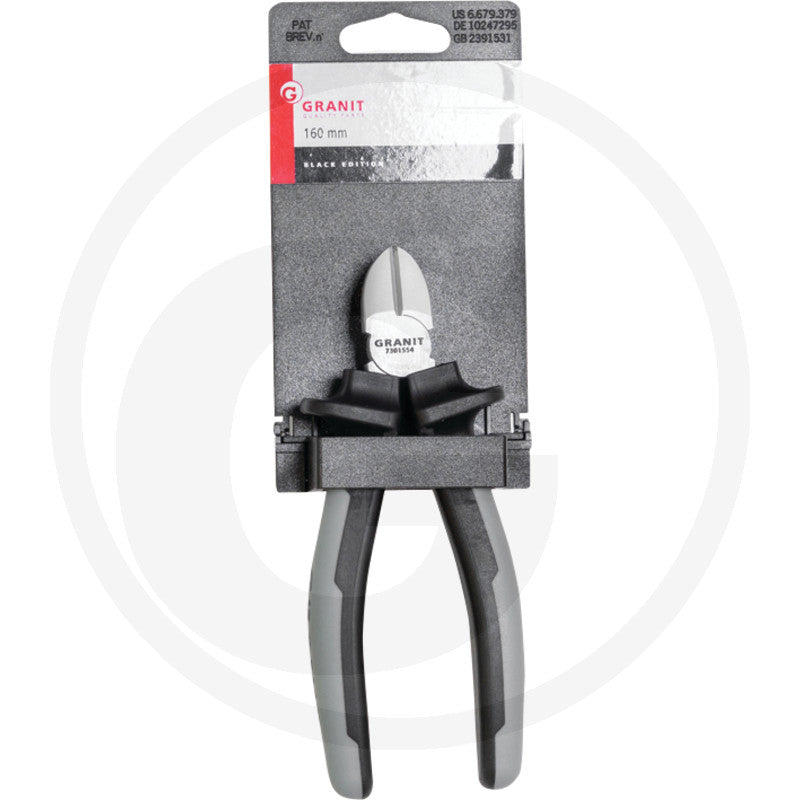 GRANIT BLACK EDITION Diagonal skævbider
160 mm