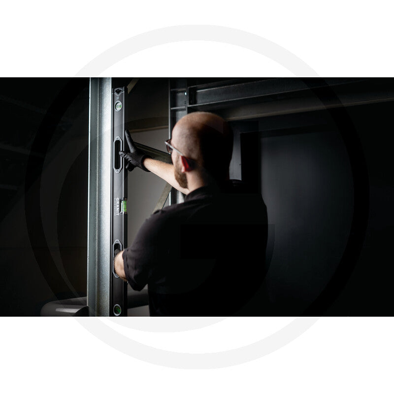 Vaterpas i aluminium
1000 mm Granit black edition