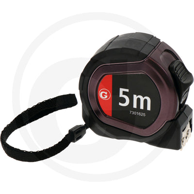 Målebånd 5m Granit black edition