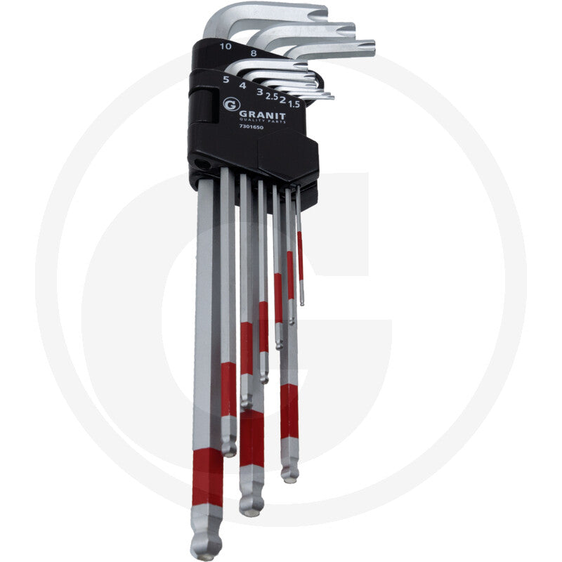 Heavygrip umbraconøglesæt
9-dele Granit black edition