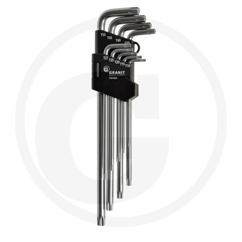 GRANIT BLACK EDITION Umbraconøgle-sæt TX
9-dele