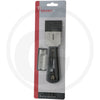 Etiketskraber, inkl. 5 klinger
158 x 40 mm Granit black edition