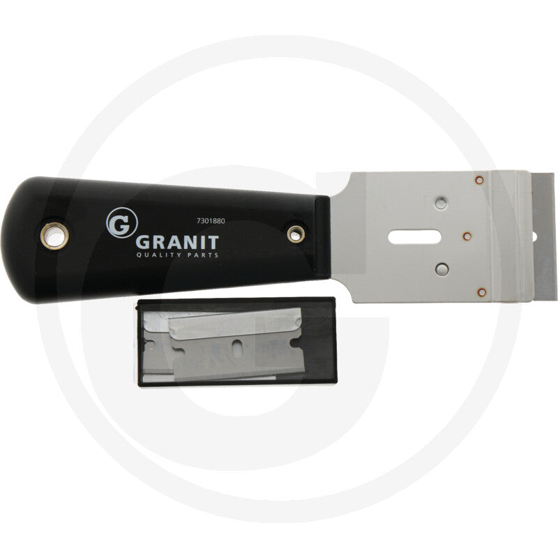 GRANIT BLACK EDITION Etiketskraber, inkl. 5 klinger
158 x 40 mm