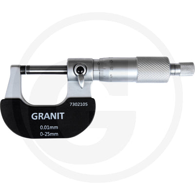 Mikrometerskrue Granit black edition