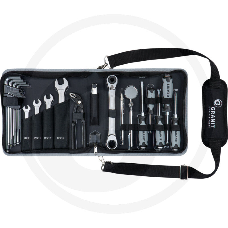 Værktøjs-sæt
25 dele Granit black edition