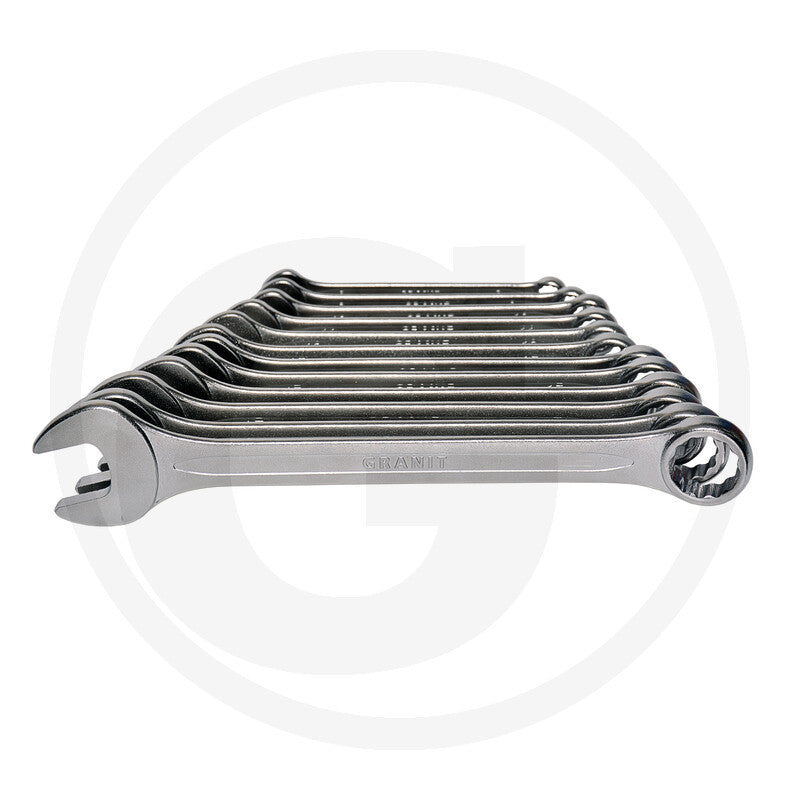 GRANIT BLACK EDITION R/G nøgle-sæt
11 dele, tommer