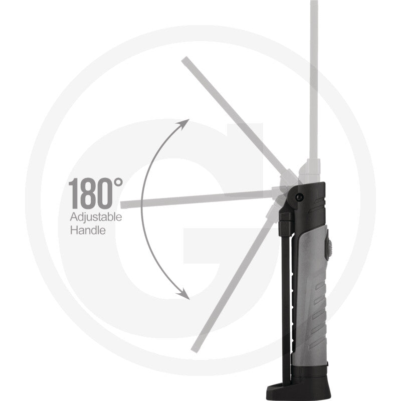 Batteri led inspektionslampe bex 700 Granit black edition