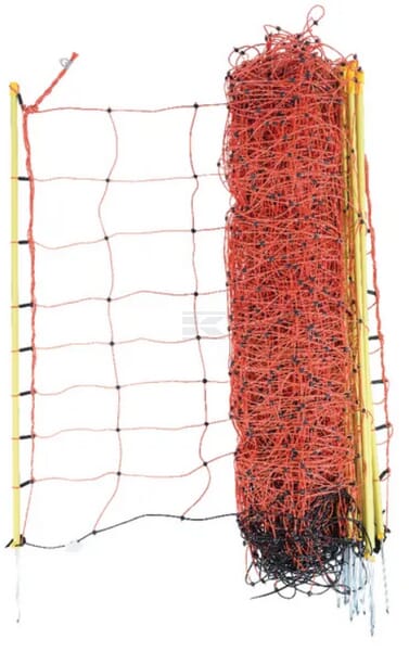 Gallagher Fårenet, orange 90 cm højde, 50 m længde