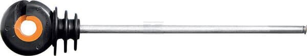 Gallagher Forskudt Ringisolator Sort, 180 mm skruelængde