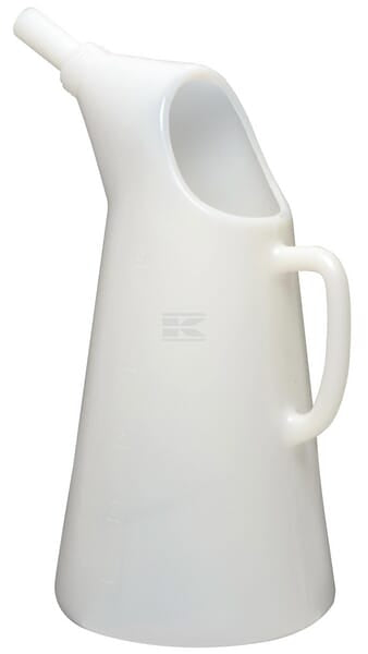 Oliemål med flekstud 5 liter hvid