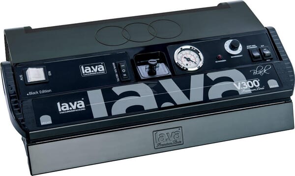 Lava Vakuummaskine V.300 sort til fødevareopbevaring