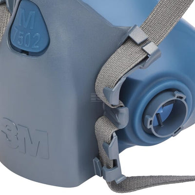 3M Halvmaske 7502 i silikone, størrelse M