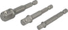 Hikoki Adaptersæt 3 dele til boremaskine 1/4"-3/8"-1/2"