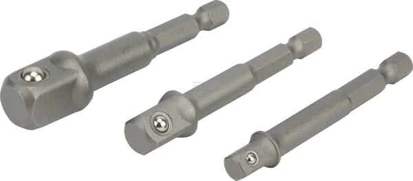 Hikoki Adaptersæt 3 dele til boremaskine 1/4"-3/8"-1/2"