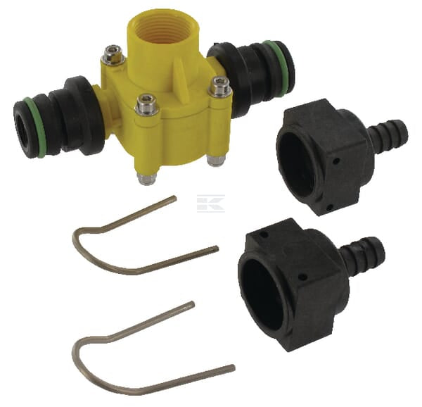 Flowmeter med turbine 1/4"