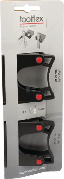 Toolflex Redskabsholder 20-30 mm, 2-pak