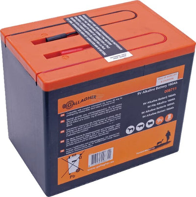 Gallagher Batteri 9V 160Ah til Elhegn