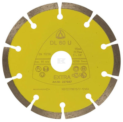 Klingspor Diamantskæreskive DT 300 U Extra 125 mm