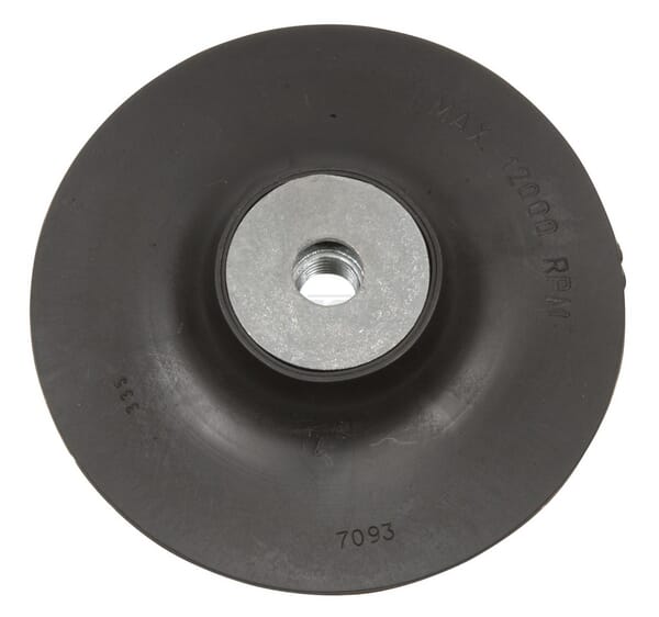 Klingspor Bagskive 125 mm med M14 gevind til fiberskiver
