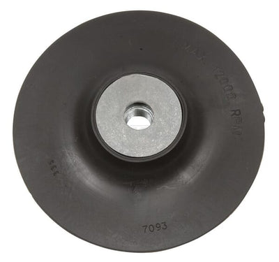 Klingspor Bagskive 125 mm med M14 gevind til fiberskiver