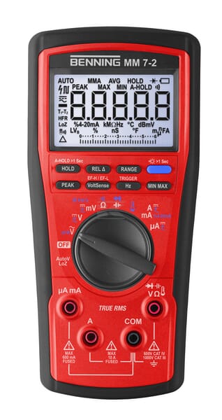 Benning MM 7-2 Multimeter – Digitalt måleinstrument