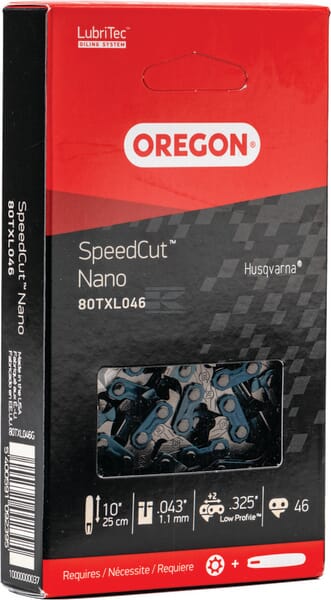 Oregon Savkæde .325, 46 DL, 10" Speedcut™ Nano