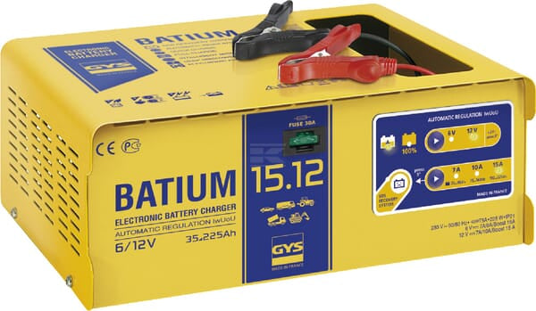 Batterilader GYS 6/12V BATIUM 15/12