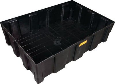 Cemo Spildbakke PE 250/2 | Polyethylen opsamlingskar