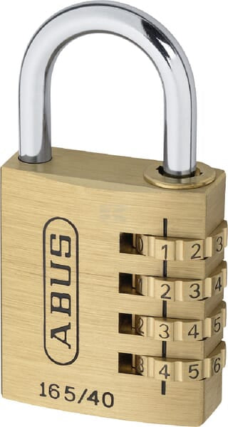 Kombinationshængelås 40 mm Abus