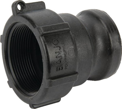 Camlock Type A 2" indvendigt gevind NPT polypropylen