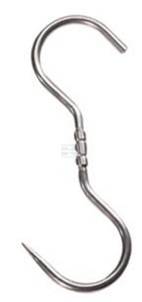 Lava Drejekrog i rustfrit stål, 220x9 mm, 125 kg