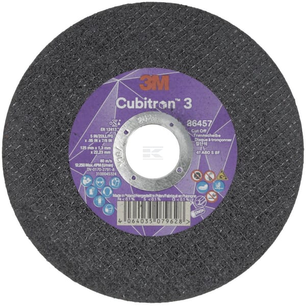 3M Cubitron 3 Skæreskive 125x1,3mm til metal