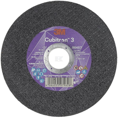 3M Cubitron 3 Skæreskive 125x1,3mm til metal