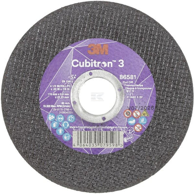3M Skæreskive Cubitron 3 115x0,8mm