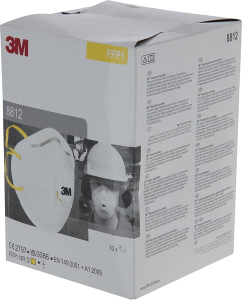 3M Støvmaske med ventil FFP1 NR D 8812