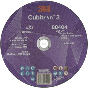 3M Cubitron 3 Skæreskive 230x2,5mm til Metal