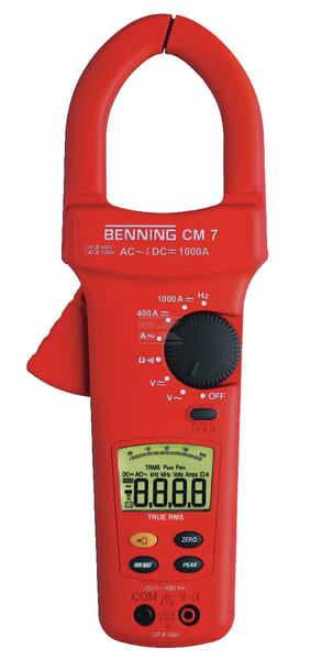 Benning CM 7 Digitalt Strømklemme-Multimeter
