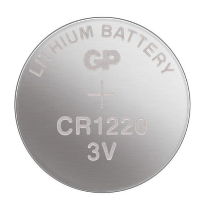 GP Lithium Batteri CR1220 3V til elektronik